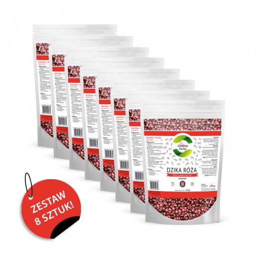 NuVena Herbs - 8x Dzika Róża Owoc 1kg (DP)