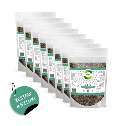 NuVena Herbs - 8x Mięta pieprzowa 1kg (DP)
