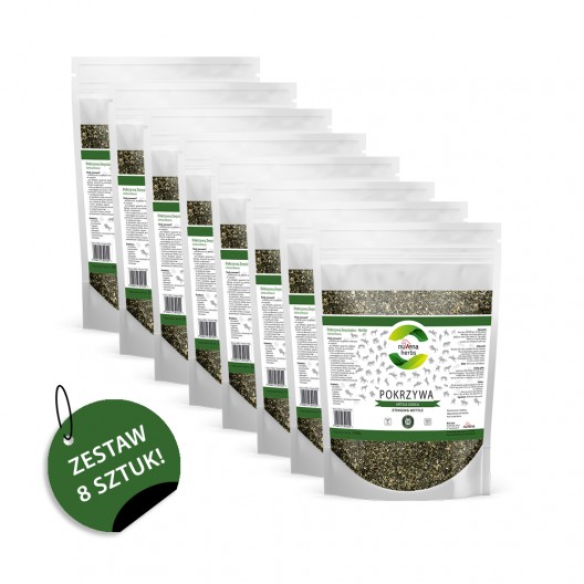 NuVena Herbs - 8x Pokrzywa zwyczajna 1kg (DP)
