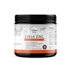 NuVena - Chela Zinc 200g - cynk dla koni, chelat aminokwasowy