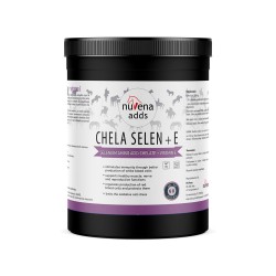 NuVena - Chela Selen + E 600g - chelat selenu z witaminą E dla koni