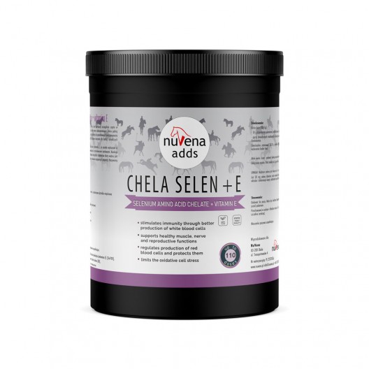 NuVena Chela Selen + E - 1100g - chelat selenu z witaminą E dla koni