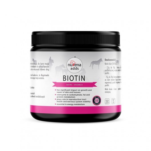 NuVena Biotin -330g - biotyna dla koni