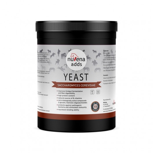 NuVena Yeast 700g - Drożdże Saccharomyces cerevisiae dla koni