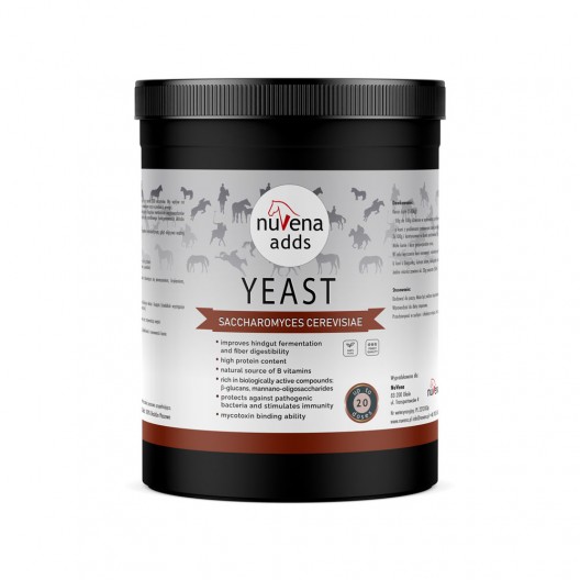 NuVena Yeast 1300g - Drożdże Saccharomyces cerevisiae dla koni