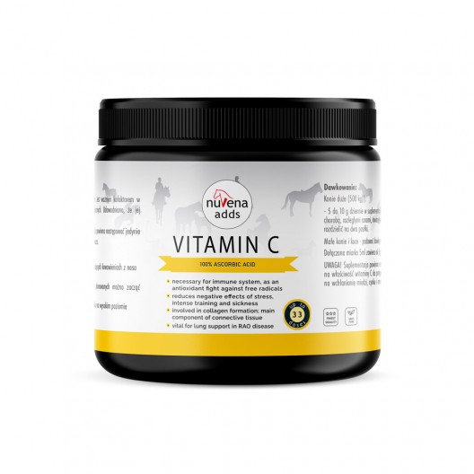 NuVena Vitamin C - XXXg - kwas askorbinowy dla koni